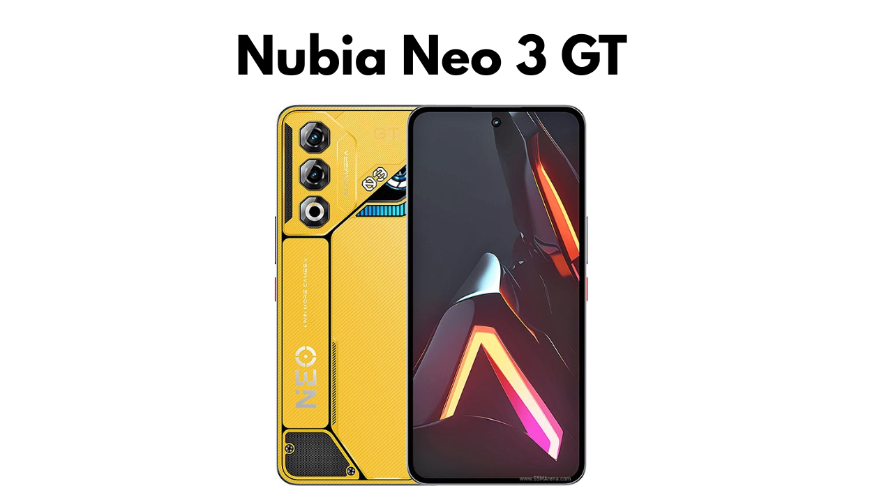 Nubia Neo 3 GT